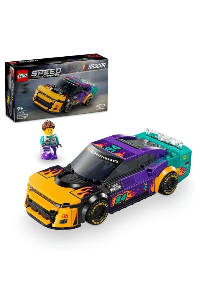 LEGO ® Speed Champions NASCAR® Next Gen Chevrolet Camaro ZL1 76935 – 9 Yaş ve Üzeri Yapım Seti (328P)