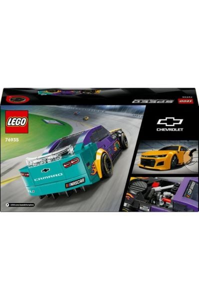 LEGO ® Speed Champions NASCAR® Next Gen Chevrolet Camaro ZL1 76935 – 9 Yaş ve Üzeri Yapım Seti (328P)