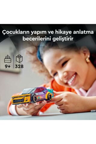 LEGO ® Speed Champions NASCAR® Next Gen Chevrolet Camaro ZL1 76935 – 9 Yaş ve Üzeri Yapım Seti (328P)