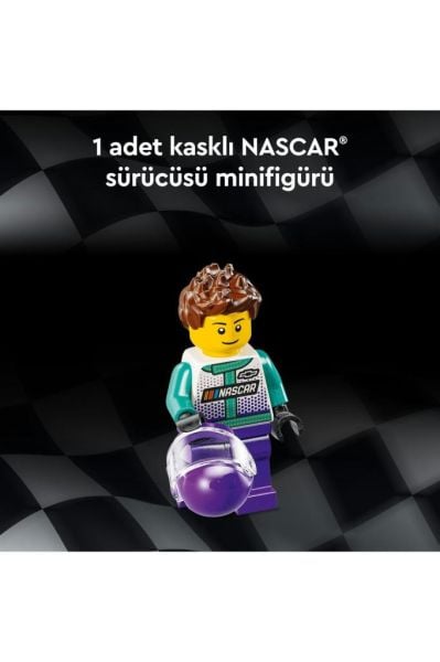 LEGO ® Speed Champions NASCAR® Next Gen Chevrolet Camaro ZL1 76935 – 9 Yaş ve Üzeri Yapım Seti (328P)