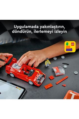 LEGO ® Speed Champions Ferrari F40 Süper Araba 76934 – 9 Yaş Ve Üzeri  Yapım Seti (318 Parça)