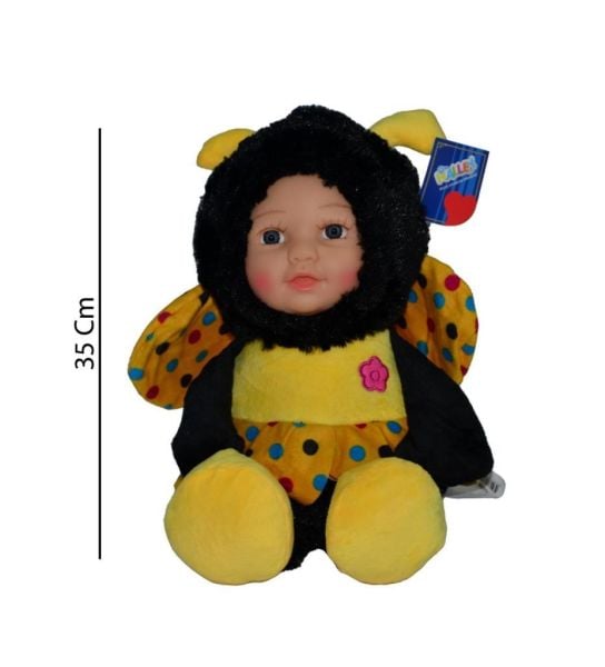 Peluş 35 Cm Bebek Yüzlü Arı