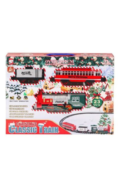 Urban 8513a Işıklı Dumanlı Yılbaşı Tren Seti - Oyuncak