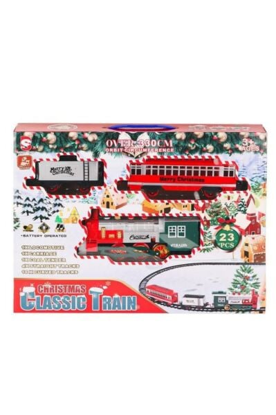 Urban 8513a Işıklı Dumanlı Yılbaşı Tren Seti - Oyuncak