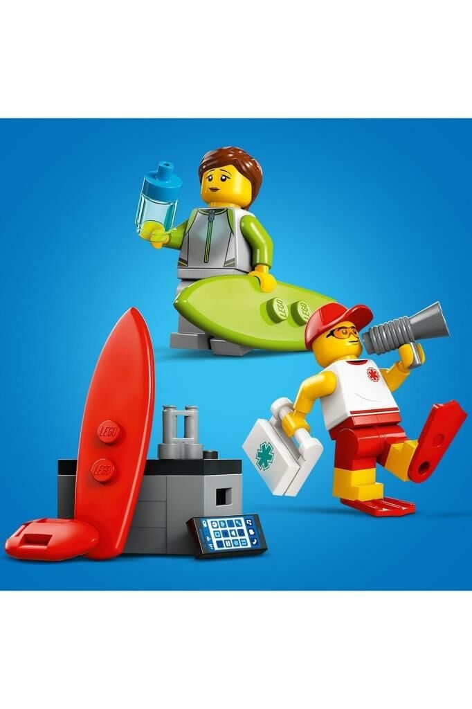 LEGO ® City Cankurtaran Kamyoneti 60453 - 6 Yaş ve Üzeri Oyuncak Yapım Seti (214 Parça)