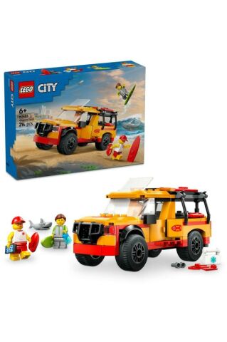LEGO ® City Cankurtaran Kamyoneti 60453 - 6 Yaş ve Üzeri Oyuncak Yapım Seti (214 Parça)