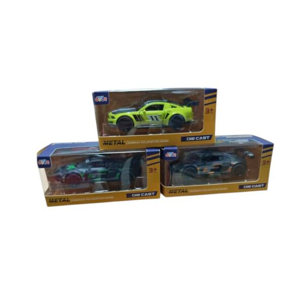 1:36 Çek Bırak Üç Kapılı Metal Araç