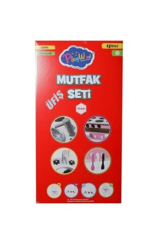 Ahşap Mutfak Seti | 4 Parça | 3 Yaş ve Üzeri Eğitici Oyuncak