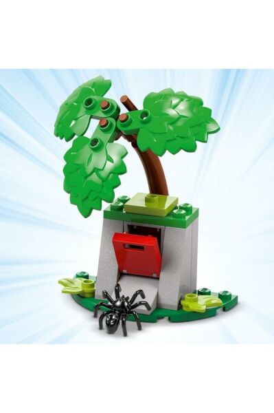 LEGO ® Marvel Spidey ve İnanılmaz Arkadaşları Spin ve Electro Dinozor Aracı Takibi 11198–Set( 124P)