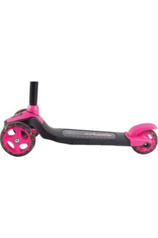 Cool Wheels Led Işıklı 3 Tekerlekli Yükseklik Ayarlı Pembe Twist Scooter