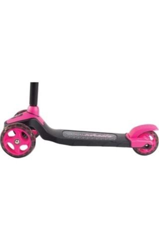 Cool Wheels Led Işıklı 3 Tekerlekli Yükseklik Ayarlı Pembe Twist Scooter