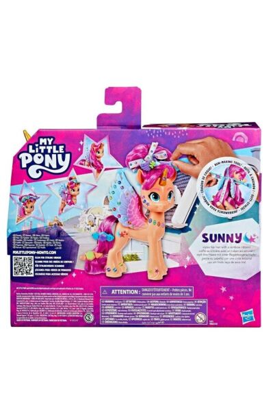 Kurdele Saç Tasarımlı Sunny, My Little Pony: Yeni Bir Nesil +5 Yaş