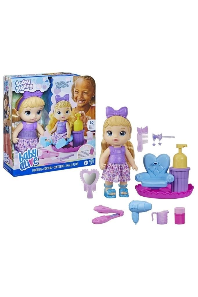 Köpüklü Saç Tasarımı Eğlencesi - F5112