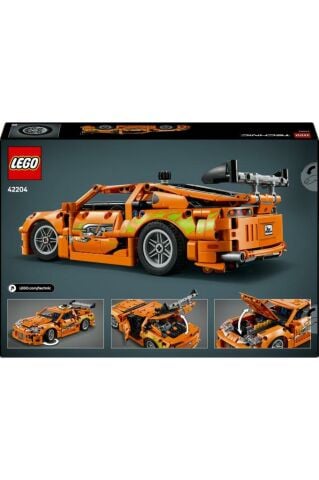 LEGO ® Technic Fast and Furious Toyota Supra MK4 42204- 9+ Araba İçeren Oyuncak Yapım Seti(810 Parça)