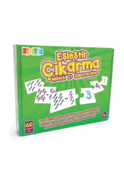 Eşleştir Mukavva Puzzle Çıkarma Edu-1005 U287705 /