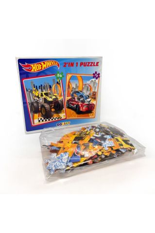 Hot Wheels 2 in 1 Puzzle