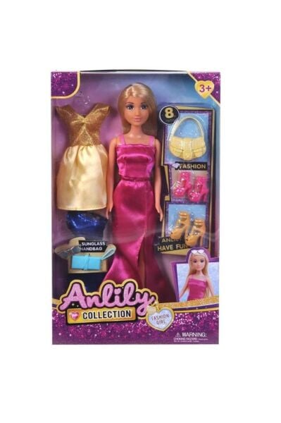 Anliliy Bebek Elbise Ayakkabı Seti