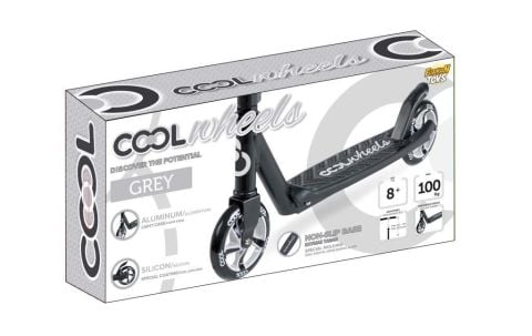 8+ Katlanır Scooter (Gri) 4