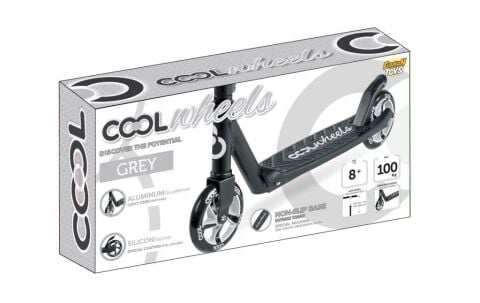 8+ Katlanır Scooter (Gri) 4