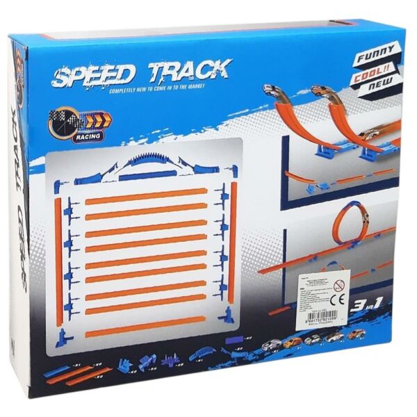 3 in 1 Yüksek Parkurlu Yarış Seti