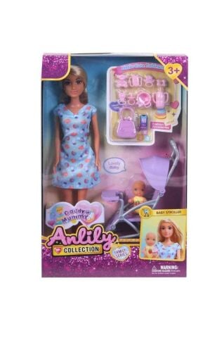 Anliliy Bebek Arabası ve Aksesuarları Seti