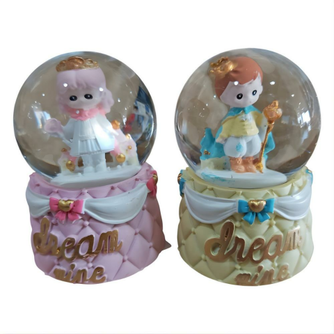 4.5 Cm Küçük Boy Kar Küresi Işıklı