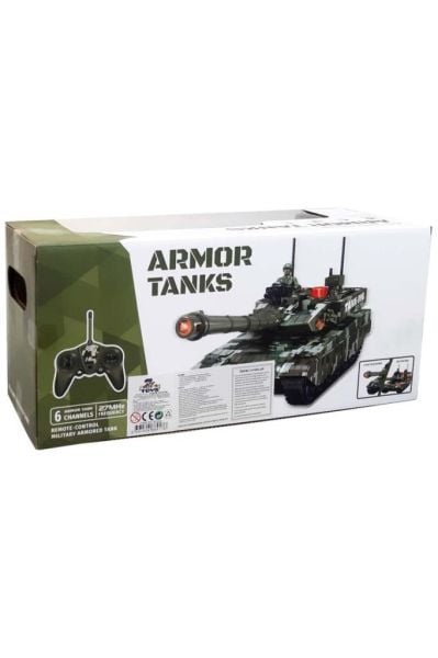 Uzaktan Kumandalı Şarjlı Tank