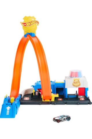 HOT WHEELS ® Polis İstasyonu Oyun Seti | JBM71