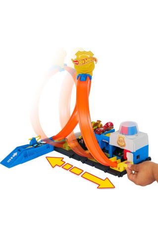 HOT WHEELS ® Polis İstasyonu Oyun Seti | JBM71
