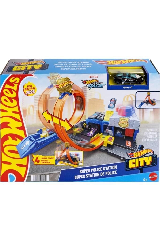 HOT WHEELS ® Polis İstasyonu Oyun Seti | JBM71