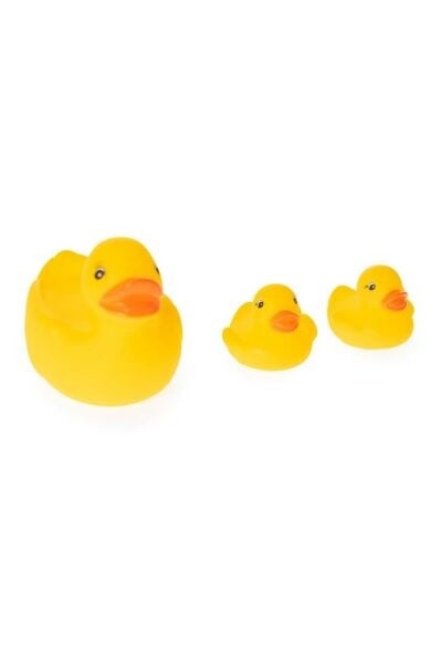 Ördek Ailesi Banyo Oyuncakları 3 lü Set