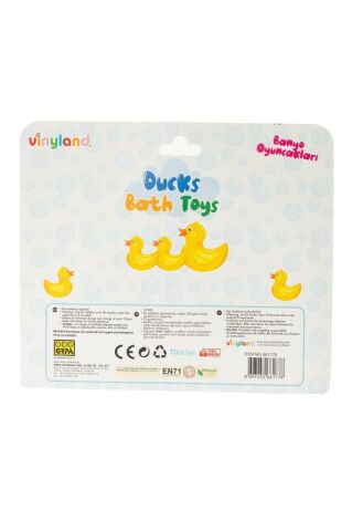 Ördek Ailesi Banyo Oyuncakları 3 lü Set