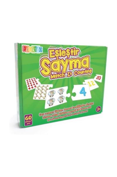 Eşleştir Mukavva Puzzle Sayma