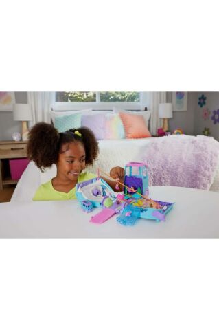 Polly Pocket Hayvancıkların Karavan Macerası Oyun Seti | JCC22