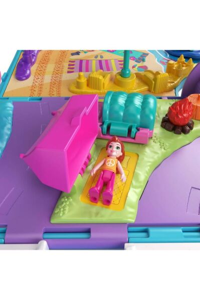Polly Pocket Hayvancıkların Karavan Macerası Oyun Seti | JCC22