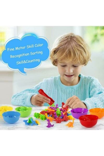 Eğitici Eğlenceli Sevimli Hayvanlar Aktarım Seti 45 Parça