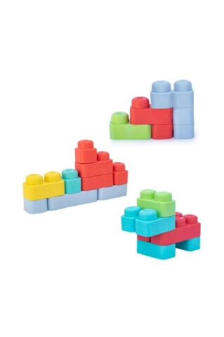 Yumuşak Big Bloklar Kova 18 Parça