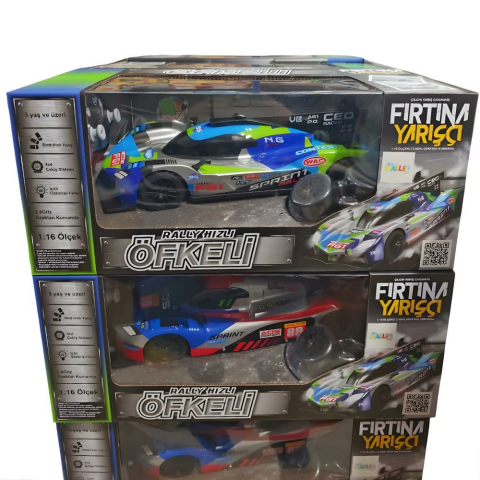 1:16 Uzaktan Kumandalı Araba 2.4Ghz Işıklı Full Fonksiyonlu Şarjlı