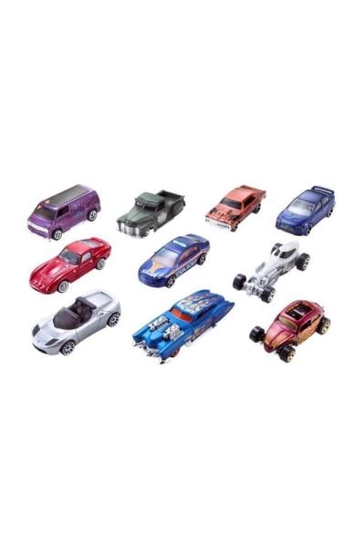 Hot Wheels 10 Lu Araba Seti