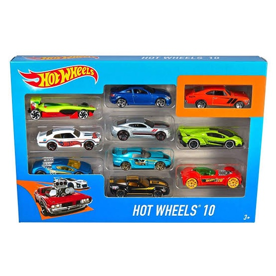 Hot Wheels 10 Lu Araba Seti
