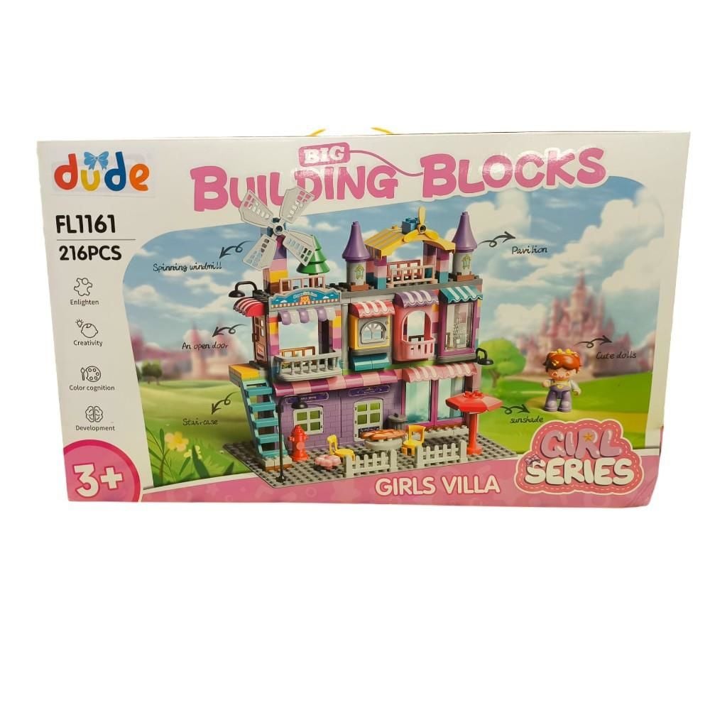 216 Prç Monte Edilebilir Yapı Seti