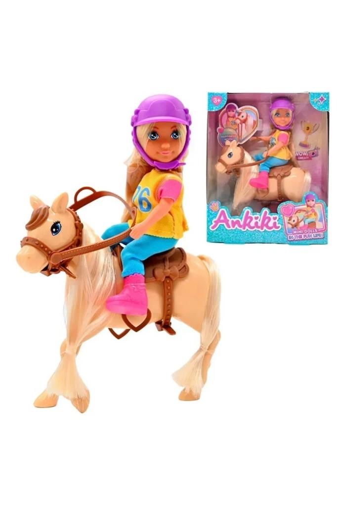 Kaliteli Ankiki Binici Bebek Model Atlı Bebek