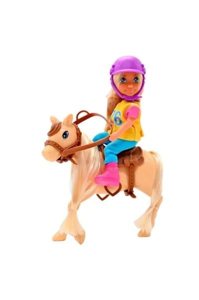 Kaliteli Ankiki Binici Bebek Model Atlı Bebek