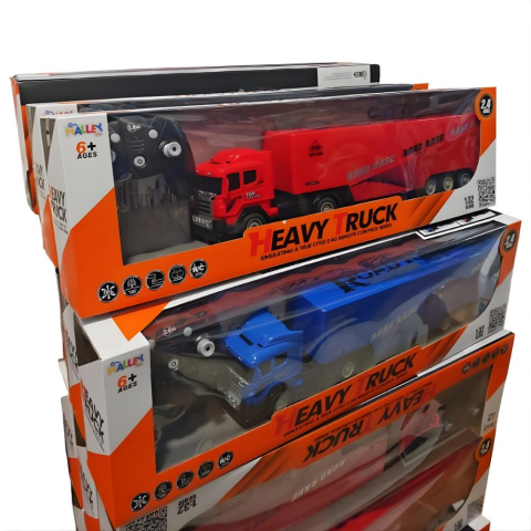 1:32 Uzaktan Kumandalı Tır Kapalı Dorseli