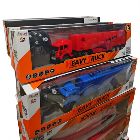 1:32 Uzaktan Kumandalı Tır Kapalı Dorseli