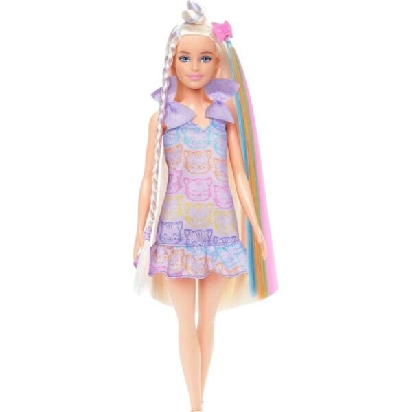 Barbie ® Upuzun Muhteşem Saçlı Bebekler-Saç Tasarım Oyun Seti | JCT72