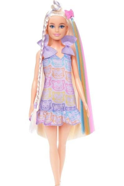 Barbie ® Upuzun Muhteşem Saçlı Bebekler-Saç Tasarım Oyun Seti | JCT72