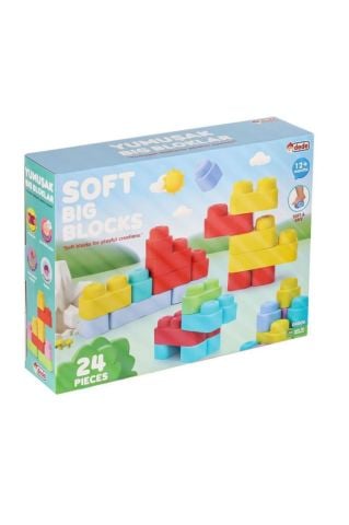 Yumuşak Big Bloklar 24 Parça