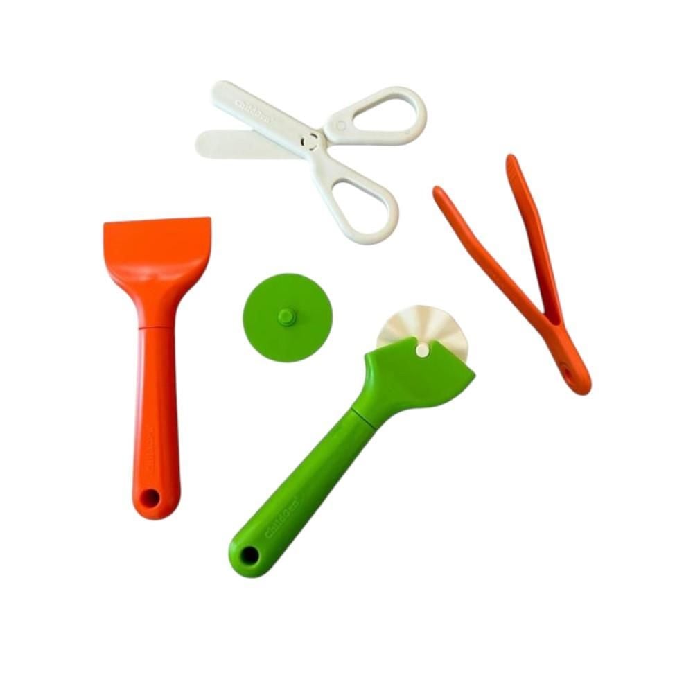 ChildGen Oyun Hamuru Premium Modelleme Seti (ROLLER, MAKAS, SPATULA, CIMBIZ)