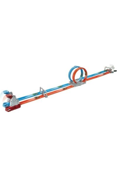 Hot Wheels Çift Çemberde Depar Pist Seti Gfh85